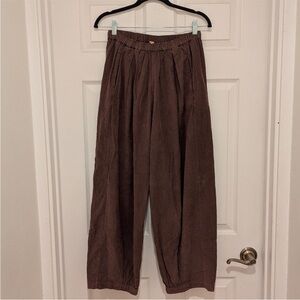 Free People Chocolate Wide-Leg Pants